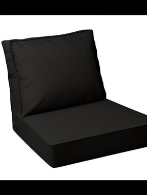 AAAAAcessories Deep Outdoor Seat Cushion 23.5x25.5x5 / 23.5x19